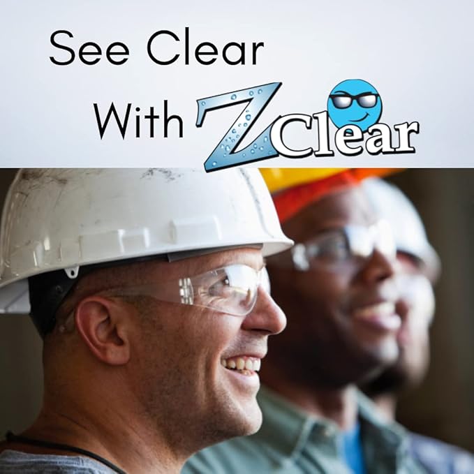 Zclear 2 oz EyeGlasses Cleaner + Micro Fiber Cleaning Cloth: Anti Fog Spray for Eye Glasses, Eye Glasses Cleaner Spray | Long Lasting | Made in USA- 1-2oz spray + Micro Fiber