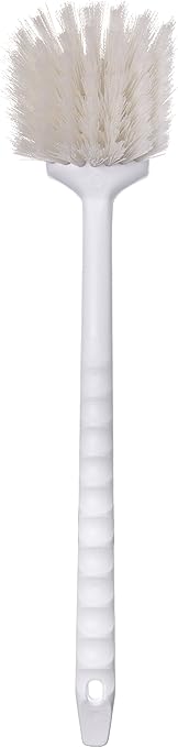 SPARTA Utility Scrub Brush with Polyester Bristles 20" x 3" - White