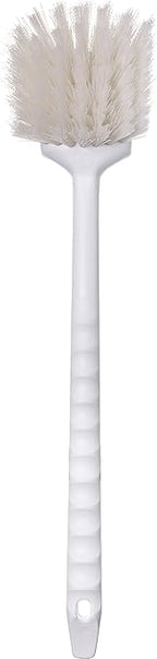 SPARTA Utility Scrub Brush with Polyester Bristles 20" x 3" - White