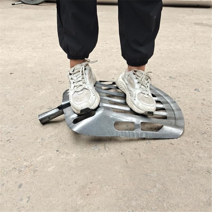 Gardening Grain Shovel, Manganese Steel Farm Sieve Shovel, Spade Collect Corn Cob with Mesh for Gardening Farm Tools