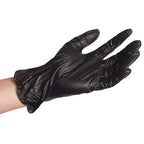 ForPro Professional Collection Disposable Vinyl Gloves, Black, Industrial Grade, Powder-Free, Latex-Free, Non-Sterile, Food Safe, 2.75 Mil. Palm, 3.9 Mil. Fingers, Small, 100-Count (Pack of 10)