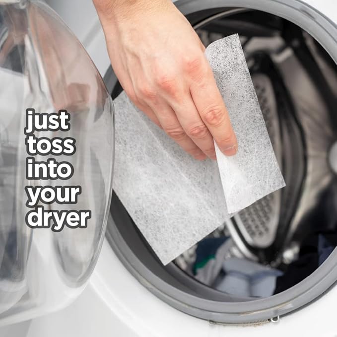 Dryer Sheets: Spring Lavender Scented Laundry Fabric Softener Sheets - Reduces Wrinkles - Controls Static - Softens Fabric (240 Count)