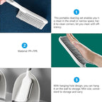 2 Pcs Multi-use Broom and Dustpan Set with Hard Bristles, Mini Cleaning Tools for Home and Kitchen Dust Removal, Practical Handheld Sweeping Accessories