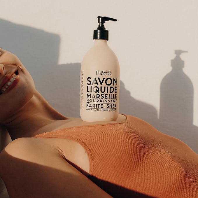 Compagnie de Provence Savon de Marseille Nourishing Liquid Soap, Karite (Shea Butter), 10 Fl Oz Refill