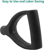 Plastic Shovel Grip Handle Replacement, D Shaped Snow Shovel Replacement Handle,31mm/1.22'' Inner Diameter Digging Raking Tool Replacement Spade Handles for Lawn Garden Spade Fork Shovel