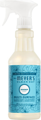 Mrs. MEYER'S CLEAN DAY Room Spray, Multi-Surface Everyday Cleaner, Dewdrop Scent, 16 Fluid Fl Oz Bottle