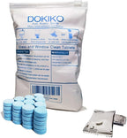 Glass Cleaner Refill Tablets - 50 Concentrated Multi-Surface Cleaning Tablets, 1 Pack Makes 50 * 16 fl oz Spray for Windows, Mirrors, Windshields & More