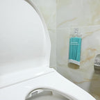 100PCS Disposable Crevice Cleaning Brush Tool kit, Disposable Toilet Brush, Disposable Toilet seat Cleaner Tool (Blue)