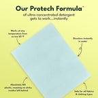 Zero Trace All Natural Laundry Detergent Sheets - Powerful Eco-Friendly Travel Detergent Sheets with Fresh Scent (144 Loads)