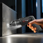 4V Cordless Rechargeable Screwdriver,Max 10Nm Electric Power Screwdriver Set with Cutting Head for Plastic/Fabric/PVC/Cardboard, 1500mAh Fast USB-C Charging, 27 Bits