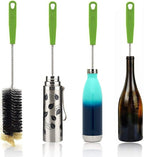 Long Bottle Brush, 17 in Bendable Cleaner Brushes for Cleaning Neck Beer Bottles, Wine, Baby Bottles, Water Bottles, Tumblers, Flask, Bird Feeder, Vase, Pipes and Brewing Supplies 7 Pack