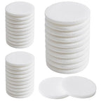 LemonRoad 5" Non Scratch Polishing Pad Hook & Loop Woven Discs, Non-Abrasive Finishing Pads, Buff & Polish Finished Surfaces, Wood Oil & Wax Application Conditioning Discs(White,15 Pcs)