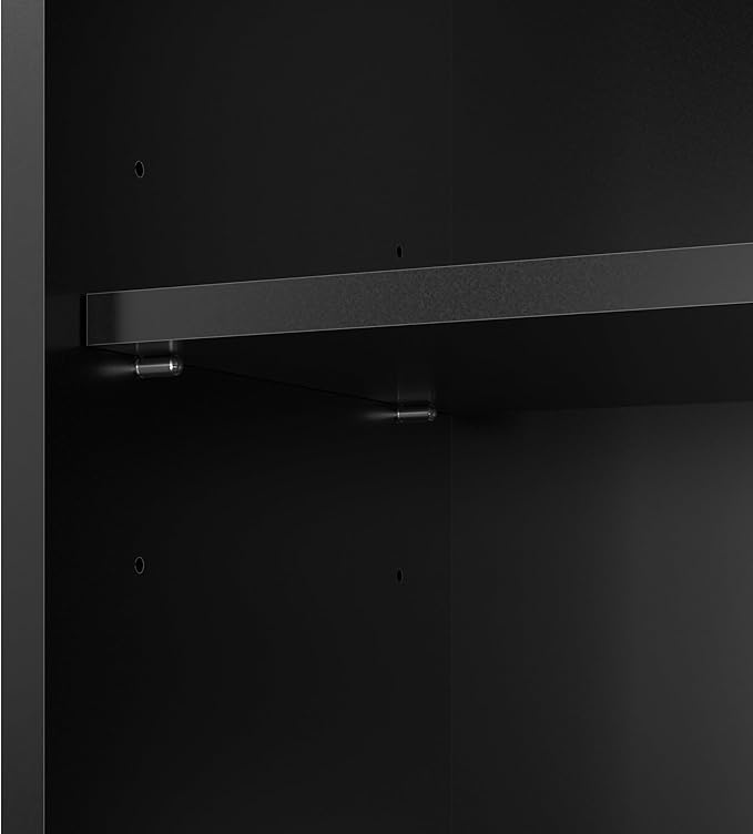 Bush Home Essence 4 Cube Organizer, Living Room Furniture, Essence Collection, Black Stipple