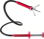 Flexible Magnetic Pickup Tool,Bendable Grabber Tool with 4 Claws & Strong Magnet – Flexible Claw Pick-Up Reacher for Narrow Spaces, Engine Bay, Sink, Drain, Jewelry, Keys, Metal Objects（28 Inch