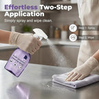 Fliwos Spray Oven Cleaner, 2026 Upgraded All-Purpose Spray Cleaner with Concentrated Cleaning Tablets, Multi-Surface Cleaning Spray for Oven, Grill, Kitchen, Bathroom and Home (1 Bottle+12 Pcs)