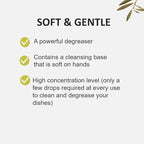 Coriander and Olive Cucina Dish Detergent 500ML