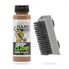 Grip Clean Heavy-Duty Hand Cleaner for Mechanics with Nail Brush - Moisturizing Coconut Oil Hand Cleaner Liquid Hand Soap with Stiff Bristle Nail Brush, Lime Scent – 8 Fl Oz Squeeze Bottle + Brush