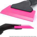 EHDIS Small Squeegee 5 inch Rubber Window Tint Windshield Scraper for Car,Glass, Mirror, Shower, Door,Bathroom Cleaning (Pink)