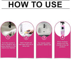 Gefanly Bathroom Cleaner, Gefanly Powerful Pink Bathroom Cleaner Spray, Heavy Duty All Purpose Bathrooms Descaler Foam Cleaners, Gentle Formula, for Tub Floor Tile,Showers,Bathtubs, Glass Surfaces