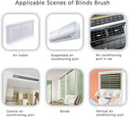 Blind Cleaner Tool, Mini Blind Duster Clean Brush, Dust Venetian Brush, Yellow S7