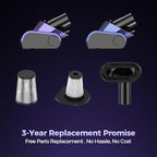 Pet Hair Handheld Vacuum Cordless: 20000PA High Power Car Vacuum with Motorized Brush and LED Light, Rechargeable Hand Held Vacuum Cleaner with Reusable Filter for Car, Home, Office & Pet, Blue