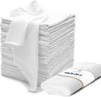 VALENGO New Lint Free Rags – 100% Cotton Cloth, Soft T-Shirt Rags, Lint Free Cloth for Staining Wood, Cast Iron, Dusting, Polishing, Painting and Cleaning – Reusable & Absorbent – 17”x17” (Pack of 7)