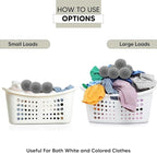 RAYTRADE Wool Dryer Balls 6-Pack 100% Made of Organic New Zealand Wool Reduces Clothing Wrinkles and Saves Drying Time Reusable Natural Fabric Softener Stocking Stuffer Gifts (Gray)