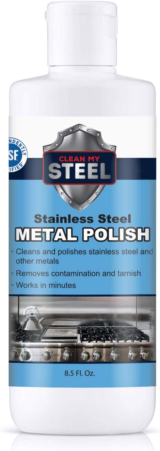 Stainless Steel Cleaner (8.5oz, Stainless Steel Polish)