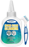 Sugelary Mold Stain Cleaner, 8 Fl oz All-Purpose Gel for Washing Machine Cleaner Front Loader Seal, Household Cleaner Gel for Bathroom Grout, Sink, Shower, Caulk, Washing Machine Cleaning Solution