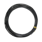 Bonsai Training Wire, 1mm x 32.8 ft Anodized Aluminum Floral Plant Training Wire Bendable Metal Stems Accessories for Gardening Branch Fixing Crafts (Black)