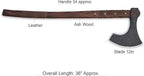 | Exquisite Handmade Viking Axe - Ideal for Collectors & Enthusiasts | Authentic, Artisan-Crafted | Medieval Styled Axe with Durable and Robust High Carbon Steel (GC-AX09)