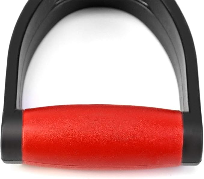 QWORK Plastic Spade Shovel with D Grip, 1-1/4" Polypropylene Shovel Handle for Digging and Raking