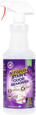 AthletX Amazing Sports Wear Stain & Odor Remover - Grass, Blood & Sweat Stains & Odors - Workout Clothes - Natural Enzymes - USA Made