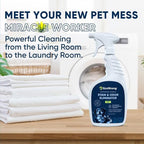 Eco Strong Pet Stain and Odor Remover - Cat Urine Enzyme Cleaner Destroyer, Urine Destroyer for Dogs, Pet Urine Enzyme Cleaner - 32 OZ