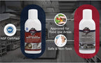 CLEAN MY STEEL Stainless Steel Rust Stain Remover, Protector & Cleaner Kit, Concentrated Formula, for Commercial Use, Appliances. Gloves & Sponge Included (17 oz)