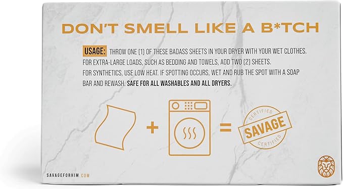 Laundry Detergent Sheets - Laundry Dryer Sheets - No Plastic Jug - Compact & Travel-Friendly - Warrior Scent