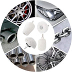 BaiFM Buffing Pad Polishing Mop Wheel for Manifold/Aluminum/Stainless Steel/Chrome 4pcs