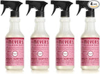 Mrs. Meyer's Multi-Surface Cleaner, Peppermint, 16 OZ (Pack of 4)