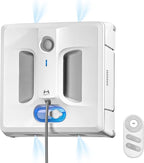 Auto Window Cleaning Robot A1, Upgraded 4 Water Spray & 6000PA High Suction Power Window Cleaner with Laser Sensor Detection, Perfect for High-Rise Windows, Tiles and Glass