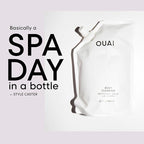 OUAI Body Cleanser Refill, Dean Street - Foaming Body Wash with Jojoba Oil and Rosehip Oil to Hydrate, Nurture, Balance, Soften Skin - Paraben, Phthalate and Sulfate Free Skin Care Products (32 Fl Oz)