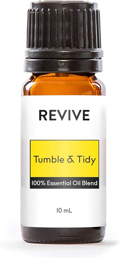 Tumble & Tidy Essential Oil Blend by Revive Essential Oils - 100% Pure Therapeutic Grade, for Diffuser, Humidifier, Massage, Aromatherapy, Skin & Hair Care