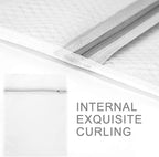 Muchfun 3Pcs Durable Diamond Mesh Laundry Bags for Delicates 12 x 16 Inches (3 Medium)