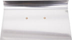 MARSHALLTOWN QLT Stainless Steel Hand Edgers, Plastic Handle, 254mm Length, 152mm Width, 25mm Radius, 29mm Lip, Made In The USA, CE534SP