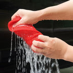 Multi-Purpose Sponges for Cleaning - Red 10 Pack, Large Sponges for Car Washing, Tile & Grout, Bulk Pack Sponge