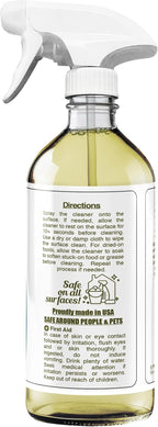 Kitchen Cleaner 16 oz - Daily Cleaning Spray for Countertops, Sink, Cabinets, Appliances, & Stainless Steel Cleaner Revealing Natural Shine & Refreshing Scent - Safe on All Surface