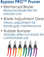 ColorPoint Bypass Pro Pruner - Green
