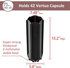 Rice rat vertuo Pods Holder Capsules with Central Extra Pod Storage (Carousel-42+ Pods)