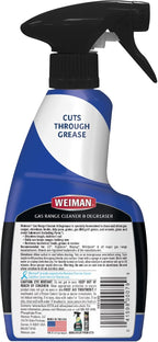 Weiman Gas Range Cleaner and Degreaser, Single, Lemon, 1 Count