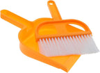 Small Dustpan Set with Brush - Orange