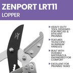 Zenport LRT11 Telescopic Ratchet Anvil Lopper, 23.5-Inch to 35.8-Inch